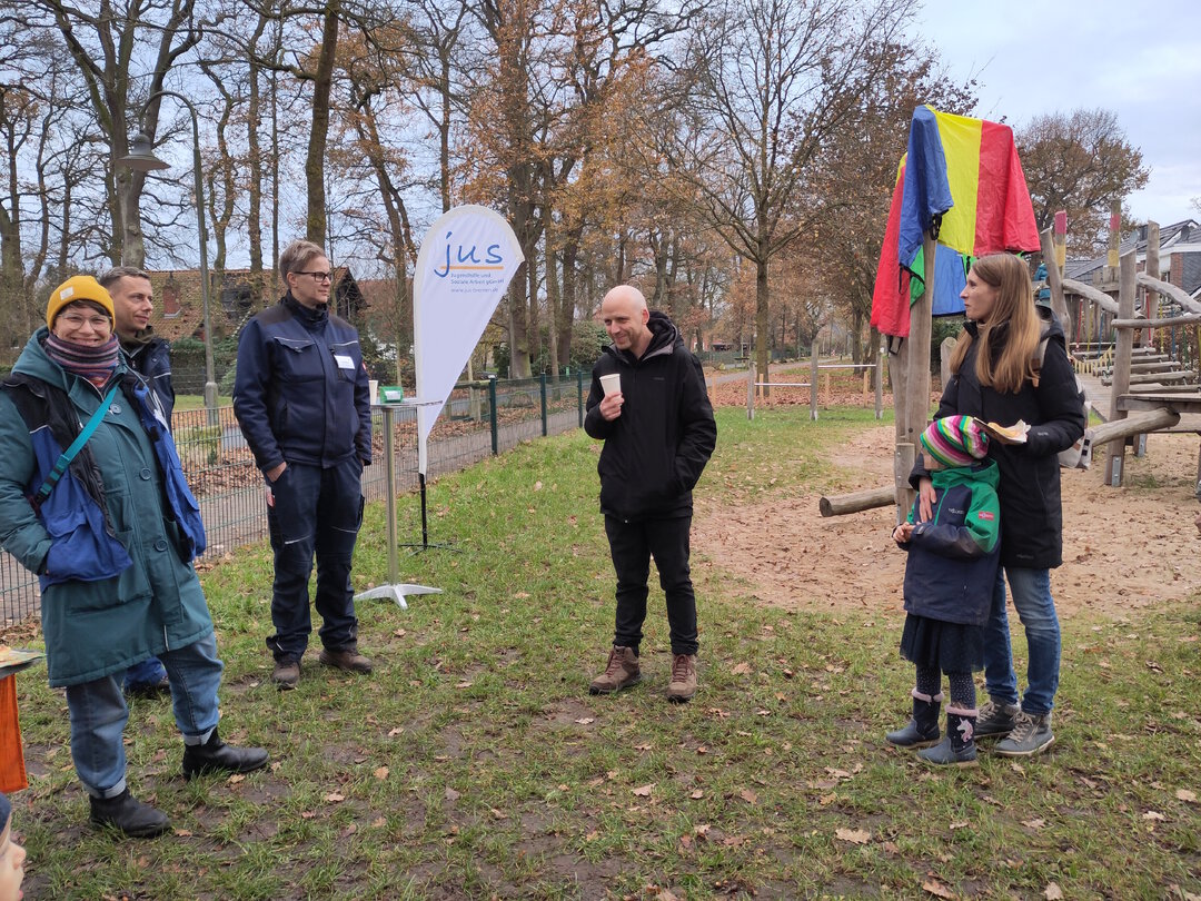 Eröffnung des Spielplatzes