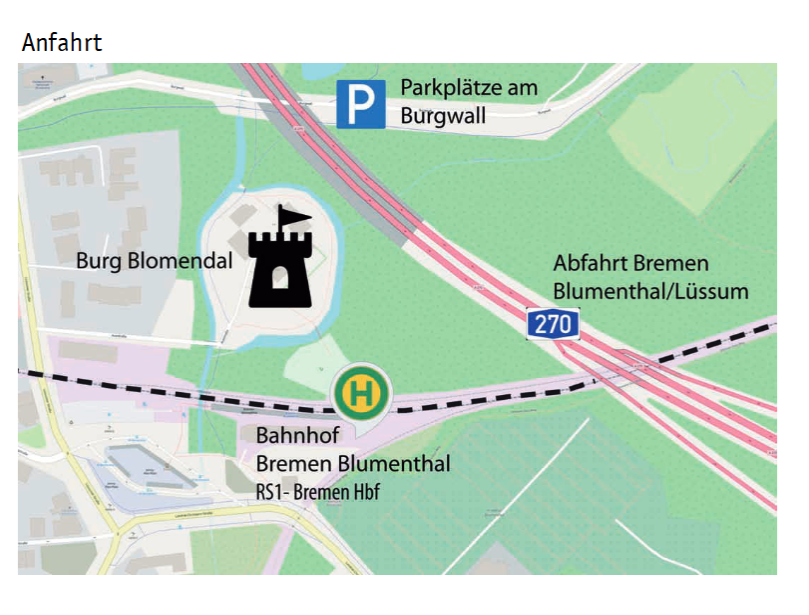 Burg Blomendal ( Bremen Blumenthal ), Auestraße 9A, 28779 Bremen